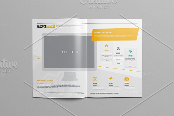 Business Plan Template in Stationery Templates - product preview 12