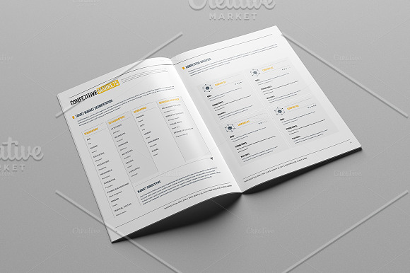 Business Plan Template in Stationery Templates - product preview 13
