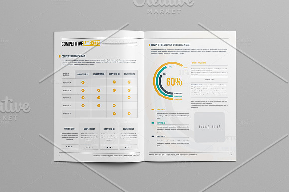 Business Plan Template in Stationery Templates - product preview 14