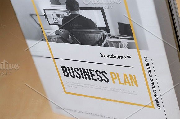 Business Plan Template in Stationery Templates - product preview 24
