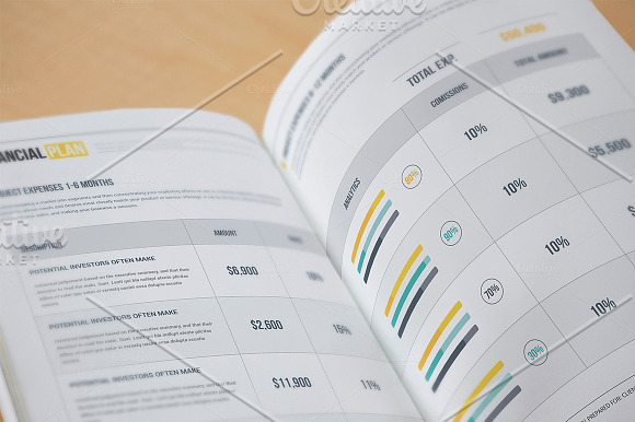 Business Plan Template in Stationery Templates - product preview 42