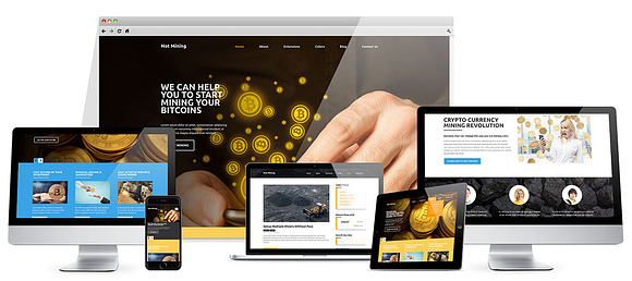 Hot Mining in Joomla Themes - product preview 1