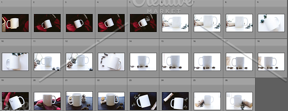 Winter Mug Mock Up Collection in Product Mockups - product preview 3
