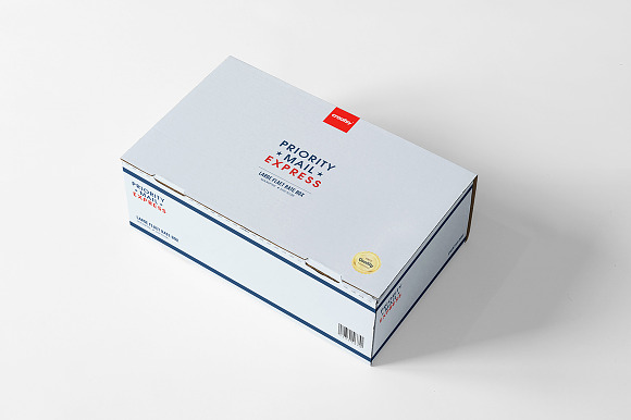Mailing Box 3 Types Mockup Set in Product Mockups - product preview 2