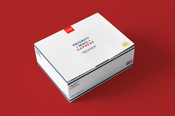 Mailing Box 3 Types Mockup Set in Product Mockups - product preview 6