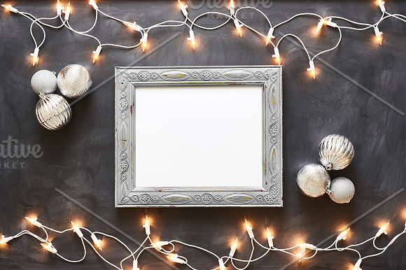 Deck the Halls Frames and Ornaments  in Product Mockups - product preview 2
