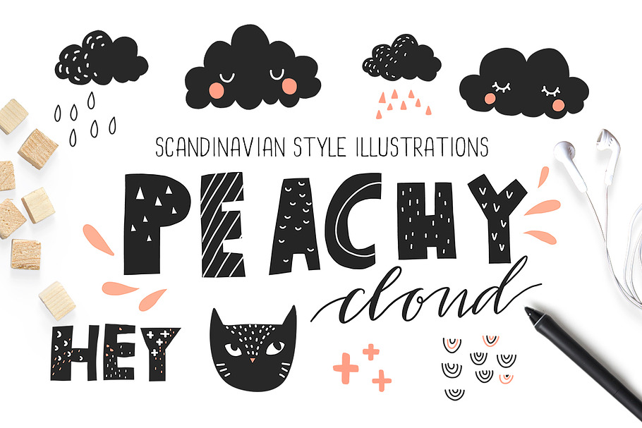 PeachyCloud | Scandinavian style art