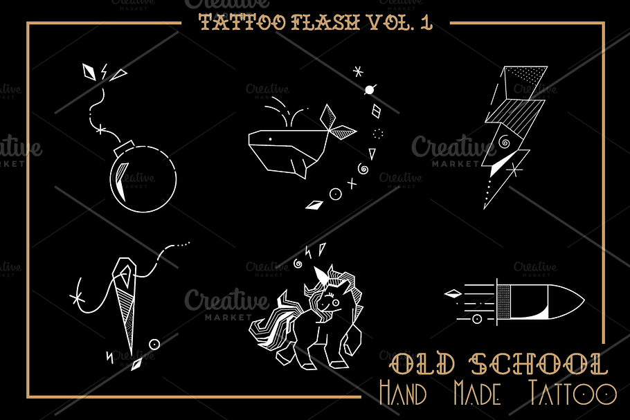 Tattoo Flash Vol 1 in Illustrations - product preview 8