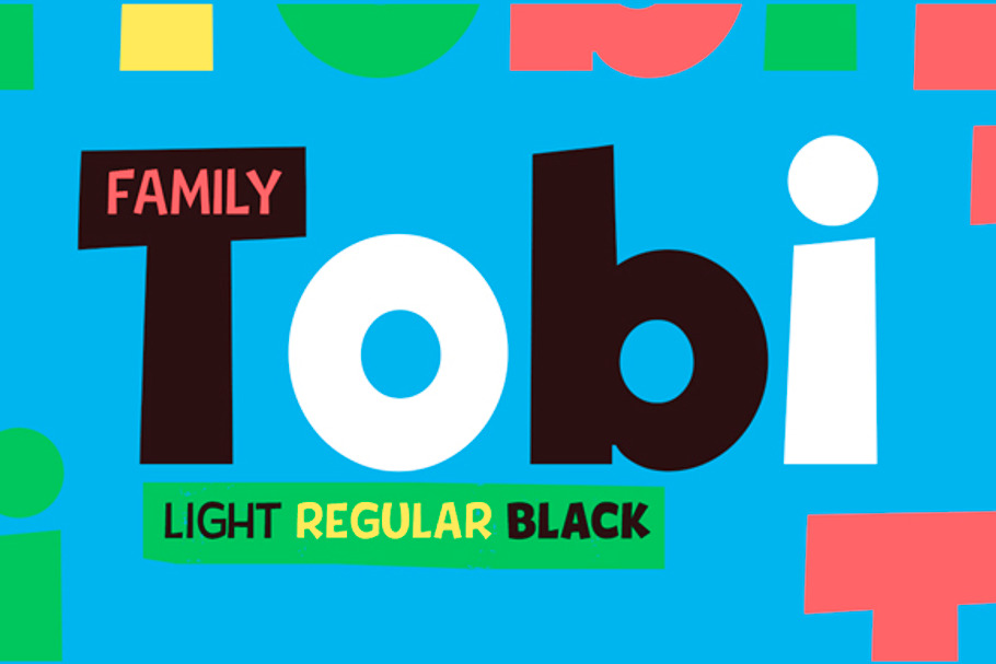 Tobi Family -50% in Display Fonts - product preview 8