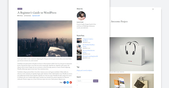 Lelande - Wordpress Portfolio Theme in WordPress Portfolio Themes - product preview 8