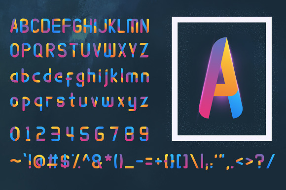 Atmosfhira | Colorfont in Display Fonts - product preview 1