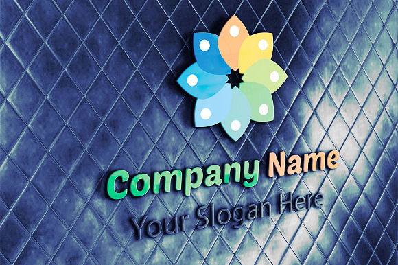 Staple Flower Logo in Logo Templates - product preview 1