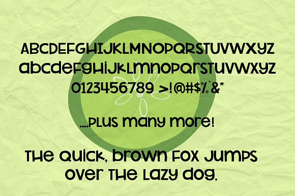 NEW!! Pickleberry Font in Sans-Serif Fonts - product preview 1