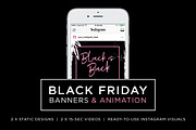 BLACK FRIDAY ANIMATION & BANNERS