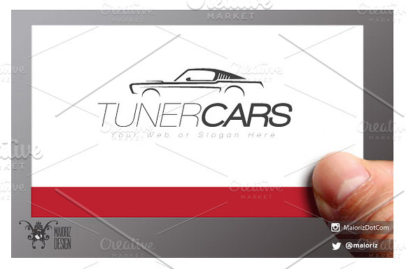 Tuner Cars in Logo Templates - product preview 1