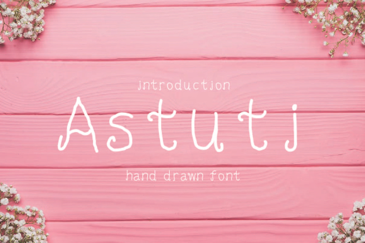 Astuti font in Display Fonts - product preview 8