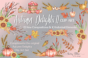 Autumn Delights II Clip Art