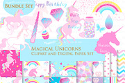 Magical Unicorns, Einhorn, Pink