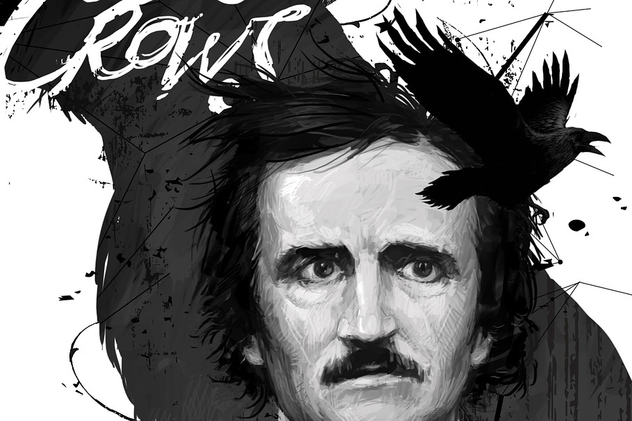 Illustration Edgar Allan Poe in Illustrations - product preview 8