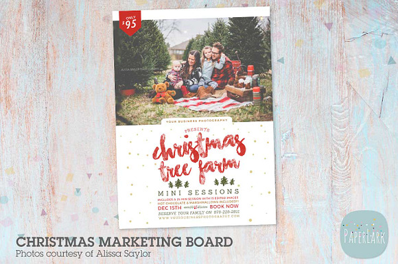 AC097 Christmas Card and Marketing in Card Templates - product preview 2