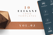 10 Elegant Logo Templates Vol.02