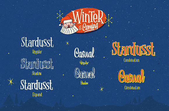 Winter Is Coming + Extras in Christmas Fonts - product preview 2