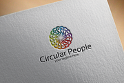 Circular People – Logo Template