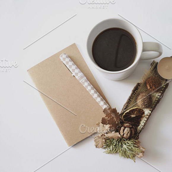 Moody Autumn Instagram Stock Bundle in Product Mockups - product preview 4