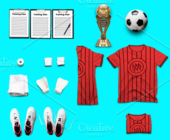 Soccer Scene /Mock-up Creator #1 in Scene Creator Mockups - product preview 5