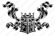 Helmet Coat of Arms Heraldic Crest