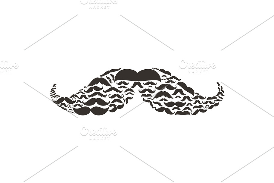 Moustaches2 in Illustrations - product preview 8
