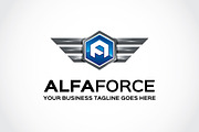 Alfa Force Logo Template