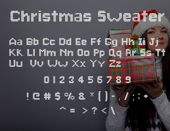 Christmas Sweater in Display Fonts - product preview 1