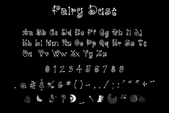 Fairy Dust in Sans-Serif Fonts - product preview 1