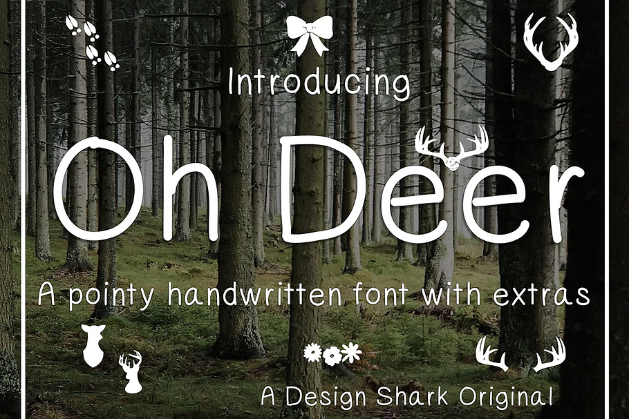 Oh Deer in Sans-Serif Fonts - product preview 8