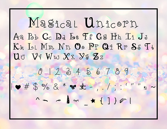 Magical Unicorn in Display Fonts - product preview 1