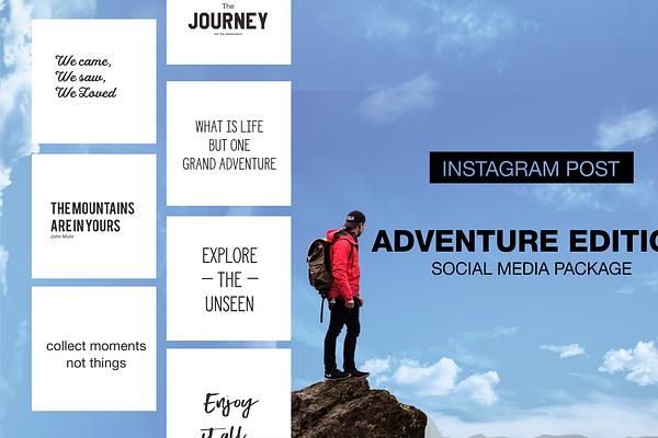 Adventure Edition - Social Media