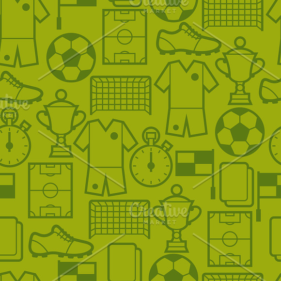 Soccer seamless patterns. in Patterns - product preview 1