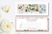 Florist Gift Card Template