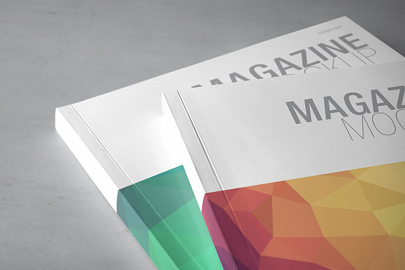 Magazine Mockup / Letter Size  in Print Mockups - product preview 10