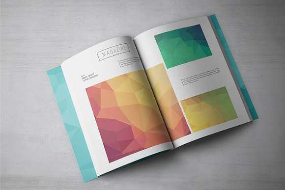 Magazine Mockup / Letter Size  in Print Mockups - product preview 12