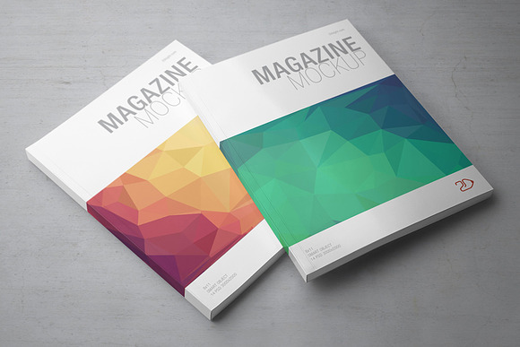 Magazine Mockup / Letter Size  in Print Mockups - product preview 13