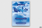Winter Season Flyer Template V4