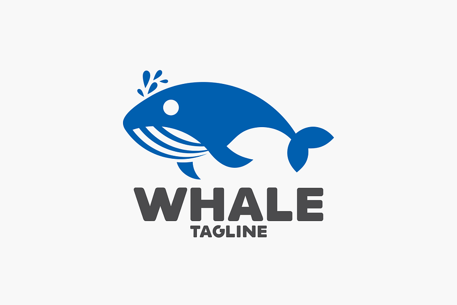 Whale Logo in Logo Templates - product preview 8