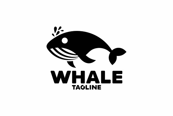 Whale Logo in Logo Templates - product preview 1
