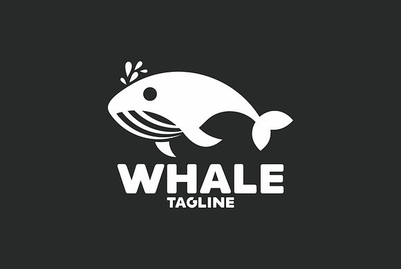 Whale Logo in Logo Templates - product preview 2
