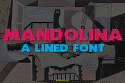Mandolina Lined Font