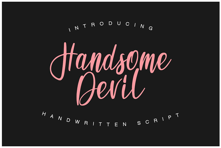 HandsomeDevil in Script Fonts - product preview 8