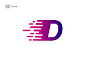Fast Data D Letter Logo