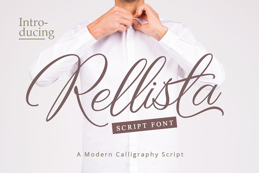 Rellista Script in Script Fonts - product preview 8